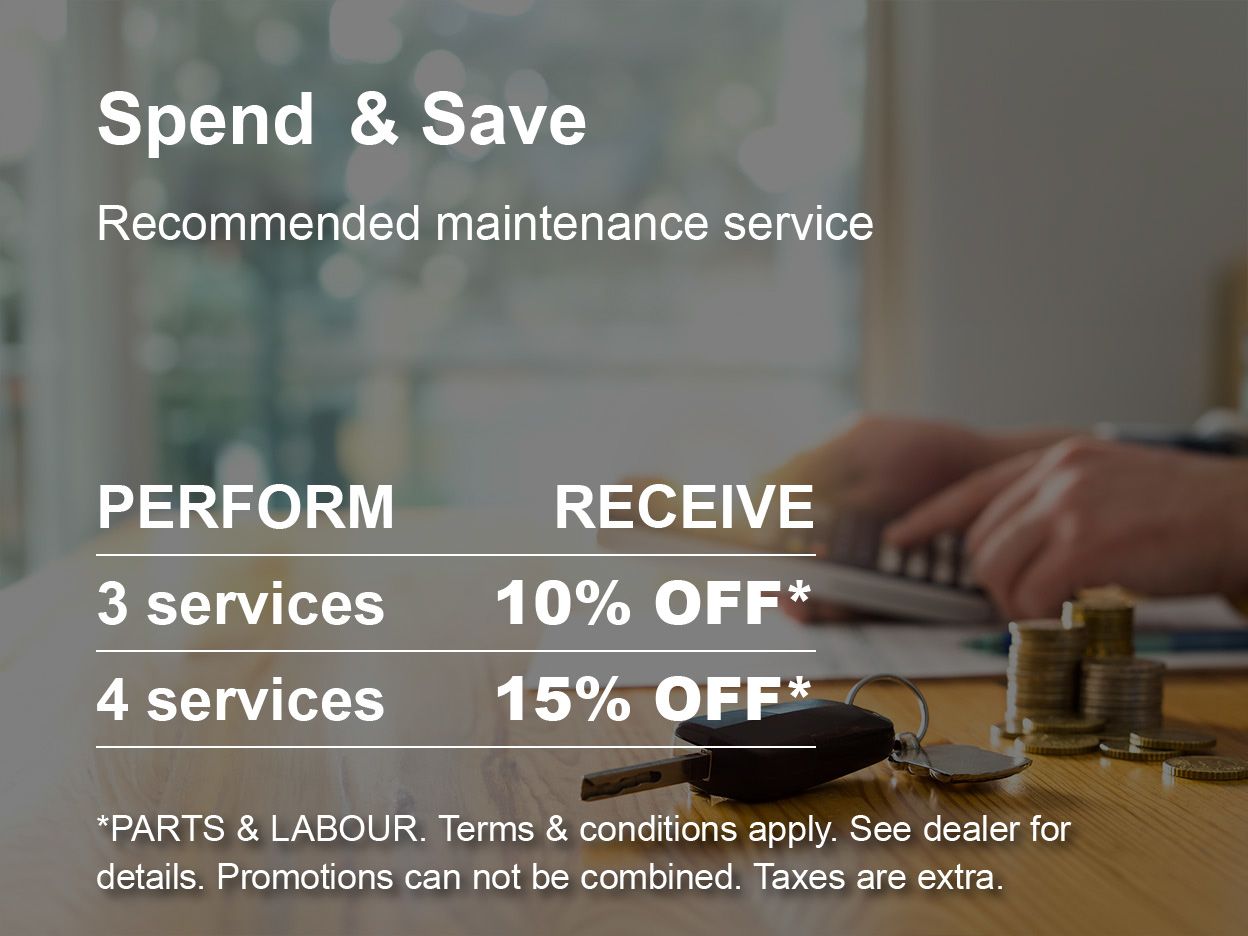 Spend & Save Special