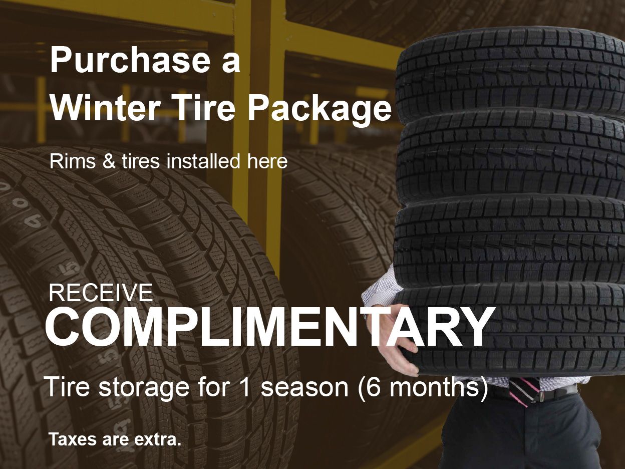 Tire Package Purchase & Storage Special