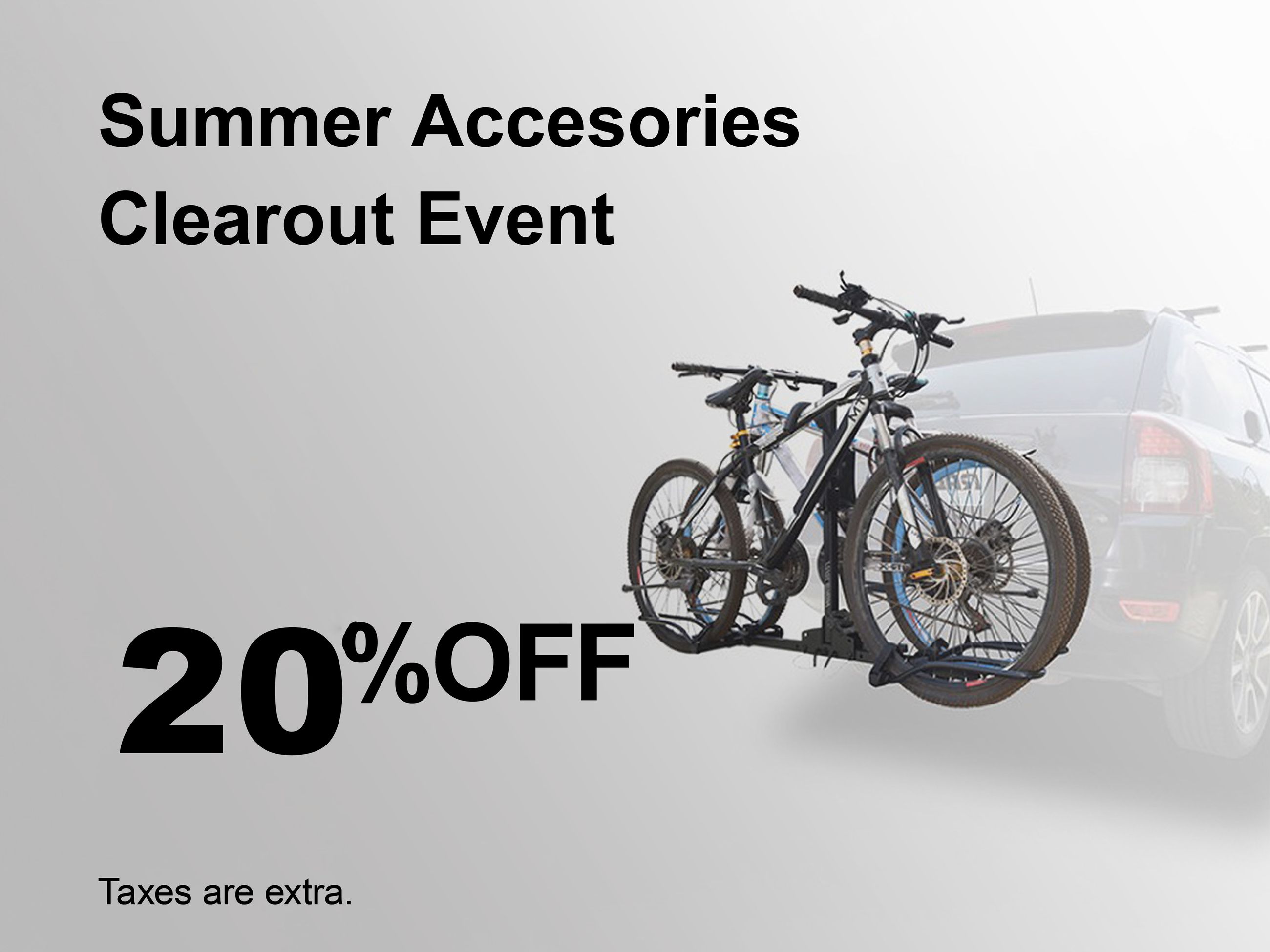 Summer Accessories Clearout Special