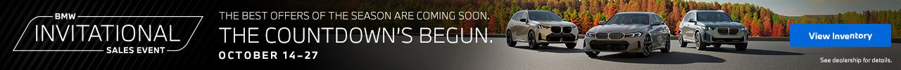 BMW Invitational Sales Event Countdown