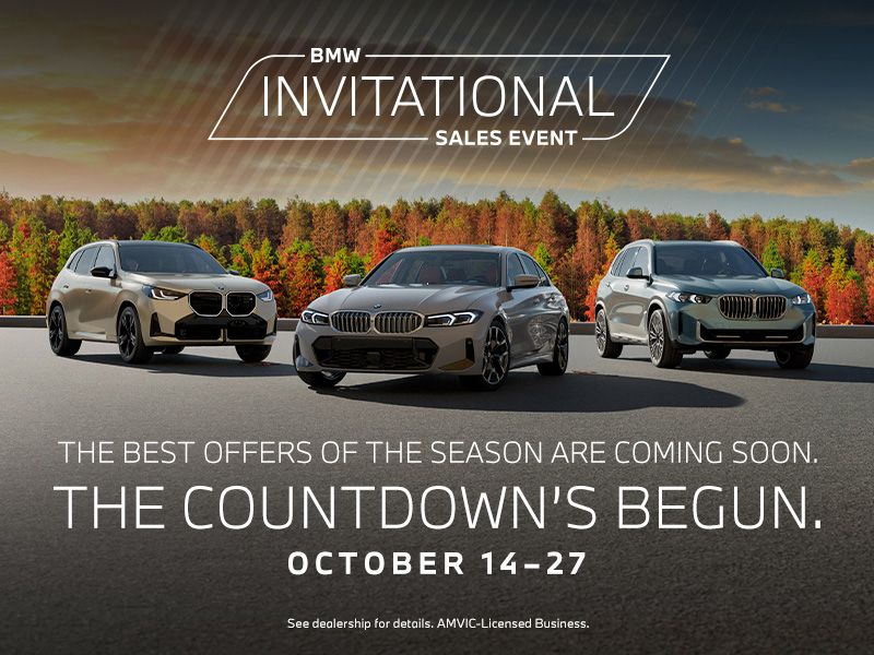 BMW Invitational Sales Event Countdown