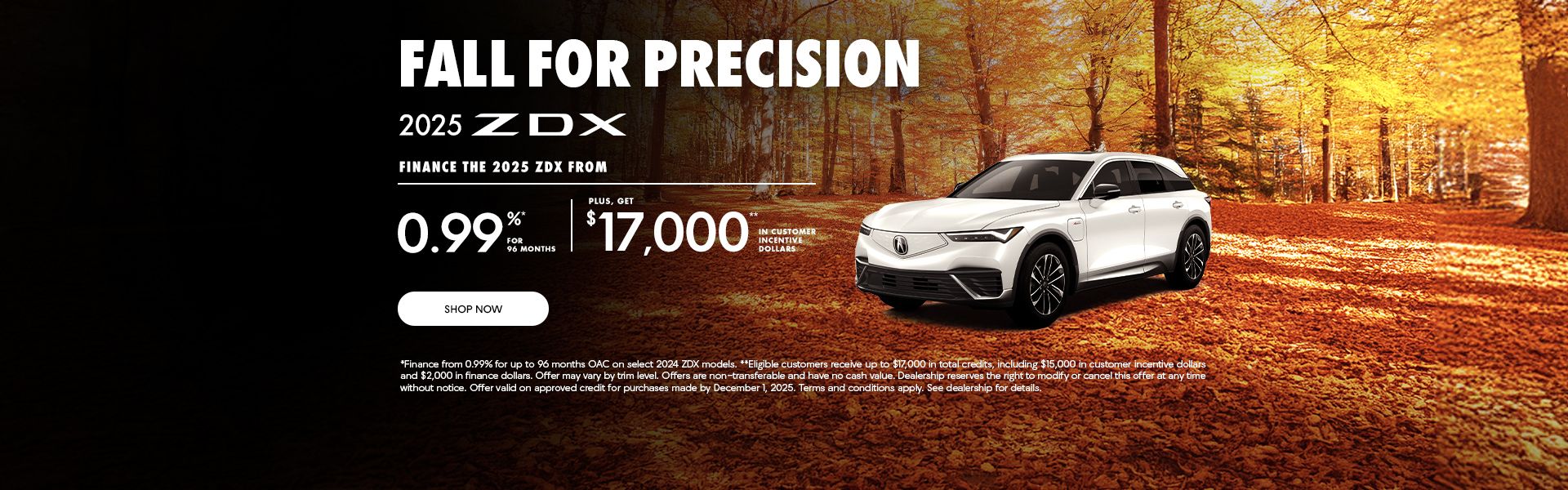Fall for Precision | 2024 ZDX