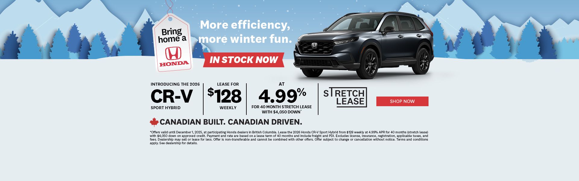 Bring Home a Honda - 2026 CR-V Sport Hybrid