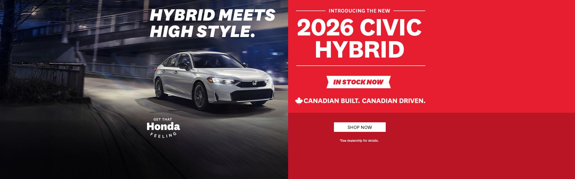 Get That Honda Feeling - 2026 Civic Hybrid
