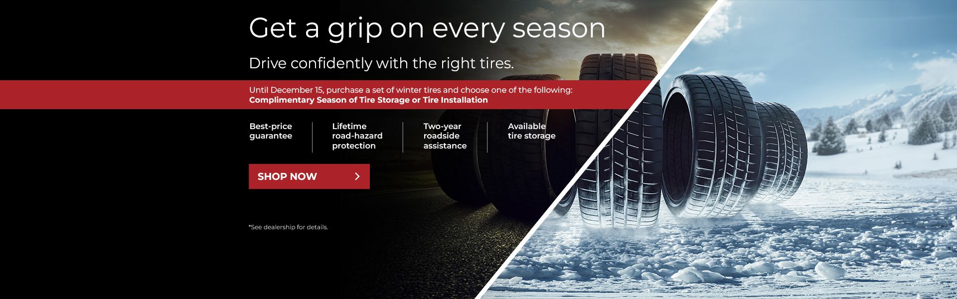 Get a grip on every season (Early Bird Offer))