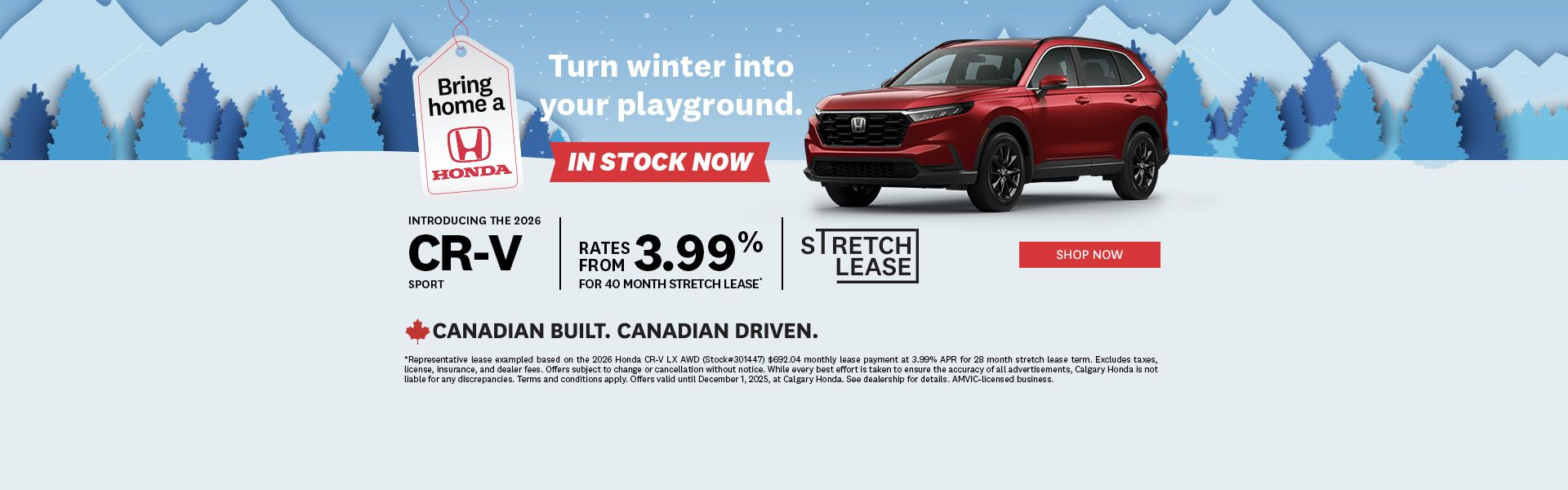 Bring Home a Honda - 2026 CR-V Sport