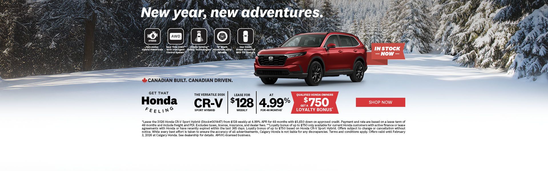 Get That Honda Feeling | 2026 CR-V Sport Hybrid