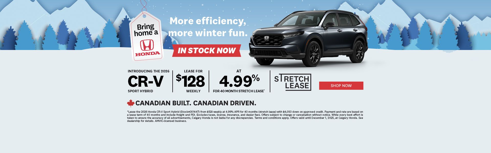 Bring Home a Honda - 2026 CR-V Sport Hybrid