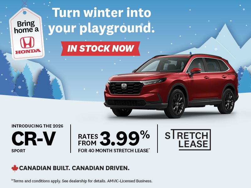 Bring Home a Honda - 2026 CR-V Sport