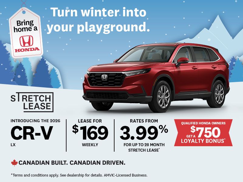 Bring Home a Honda - 2026 CR-V LX