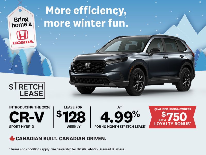 Bring Home a Honda - 2026 CR-V Sport Hybrid