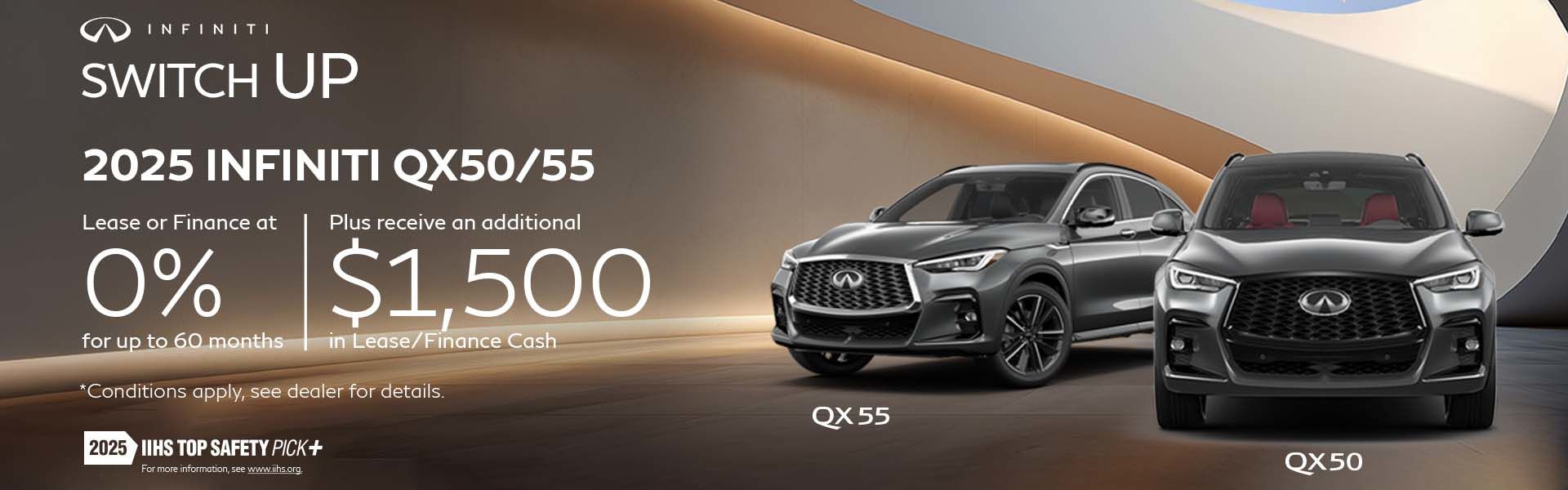 2025 QX50/55 October Offers