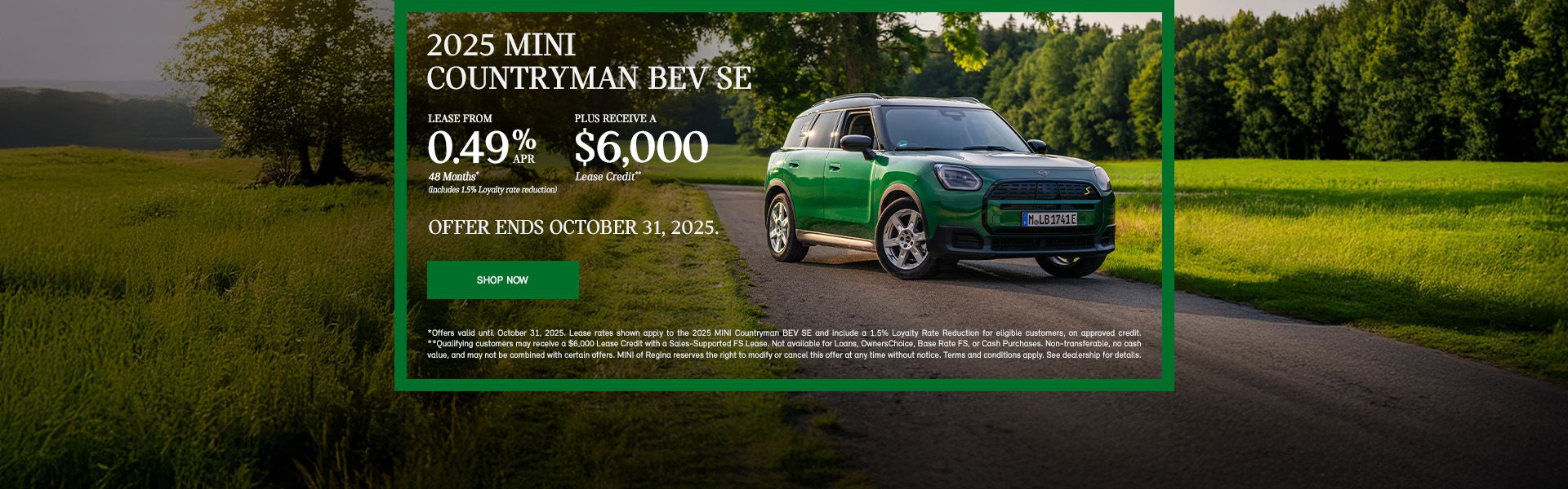 2025 MINI Countryman BEV SE