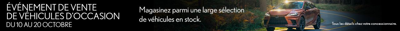 l’Événement de vente Dilawri de véhicules d’occasion Oct 2025