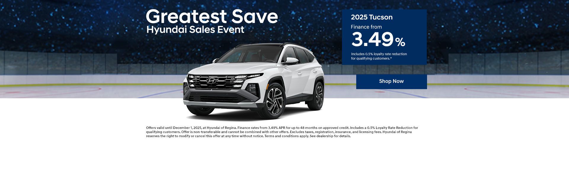 Greatest Save Hyundai Sales Event  - 2025 Tucson