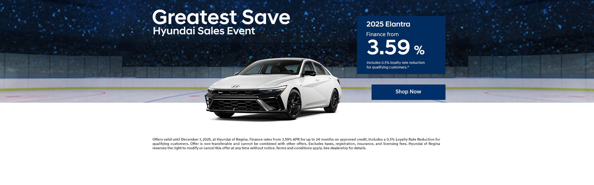 Greatest Save Hyundai Sales Event  - 2025 Elantra