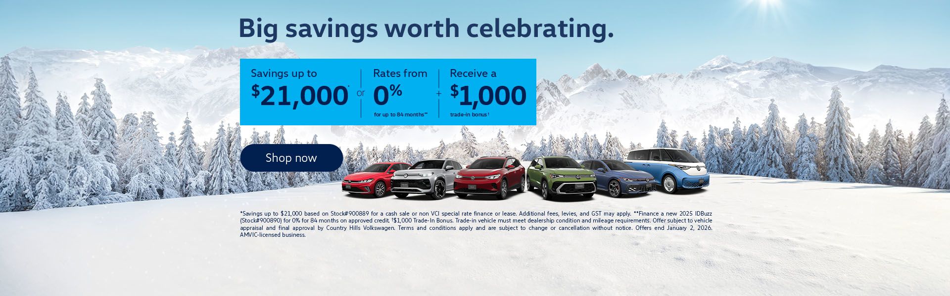 Big savings worth celebrating.