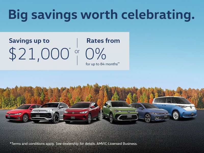 Big savings worth celebrating.