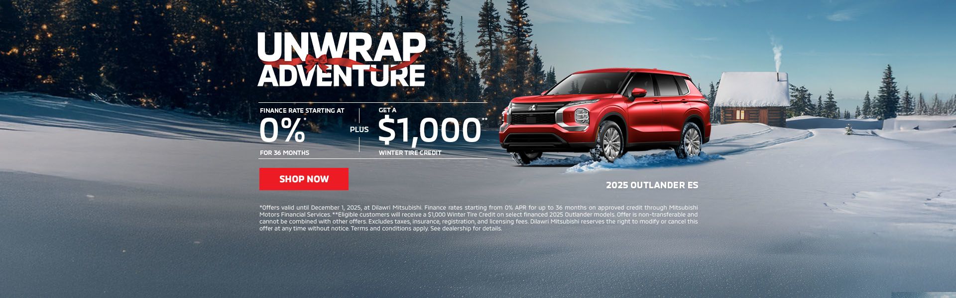 Unwrap Adventure | 2025 Outlander