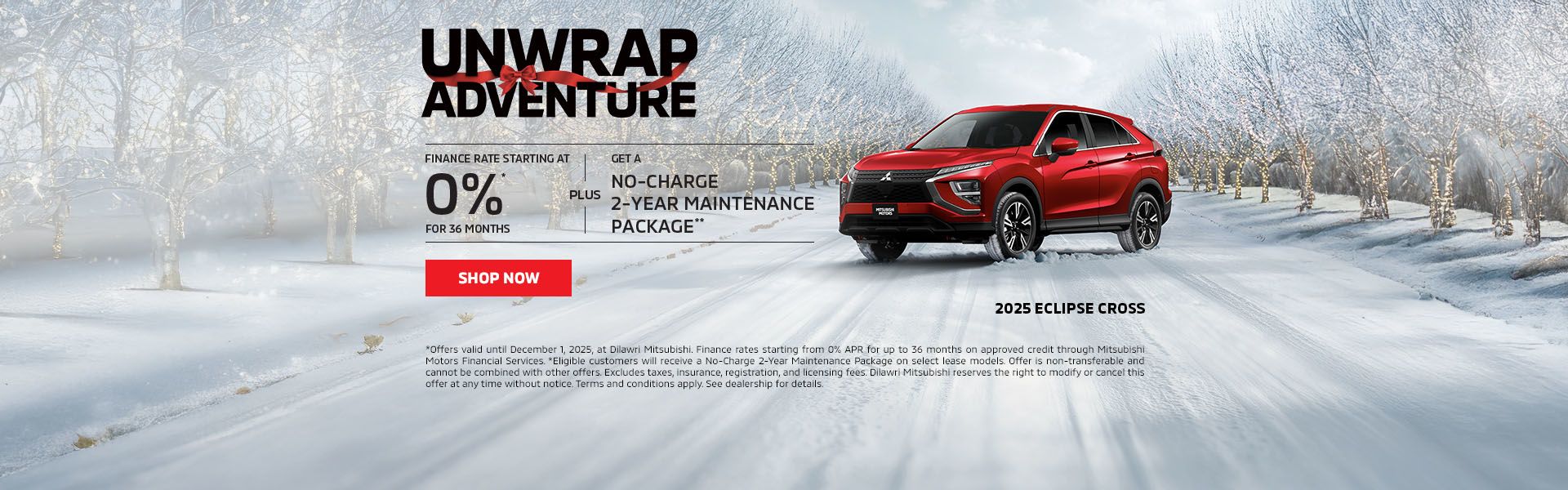 Unwrap Adventure | 2025 Eclipse Cross