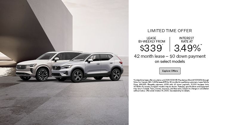 Volvo Cars Richmond-Limited Time Offer