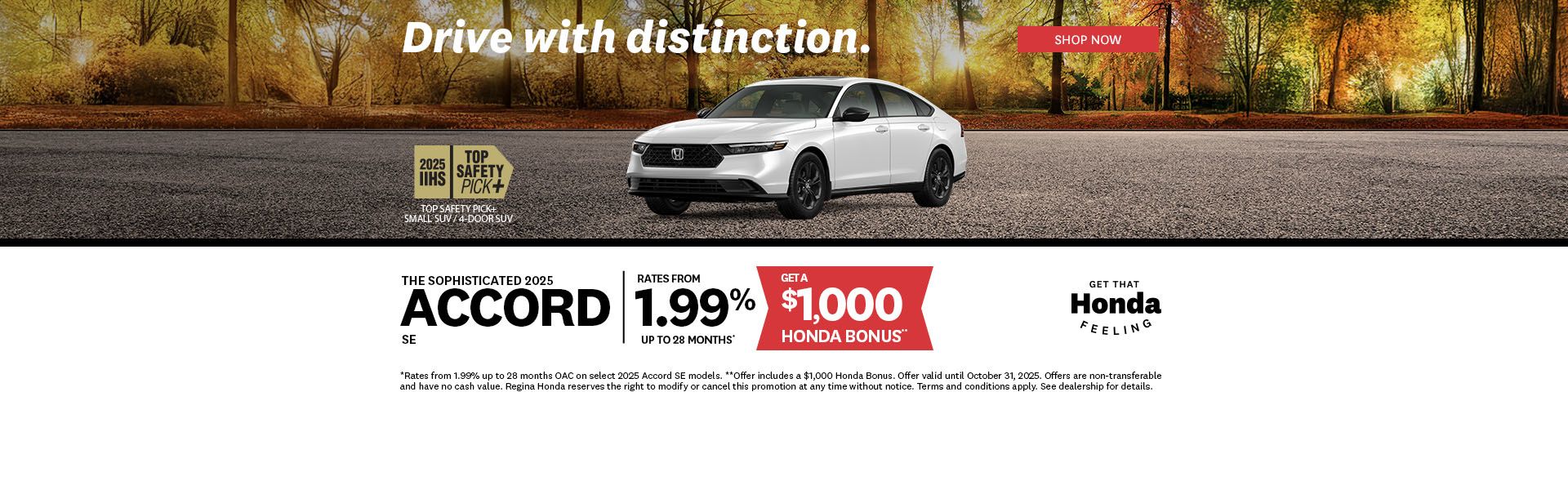 Get That Honda Feeling - 2025 Accord