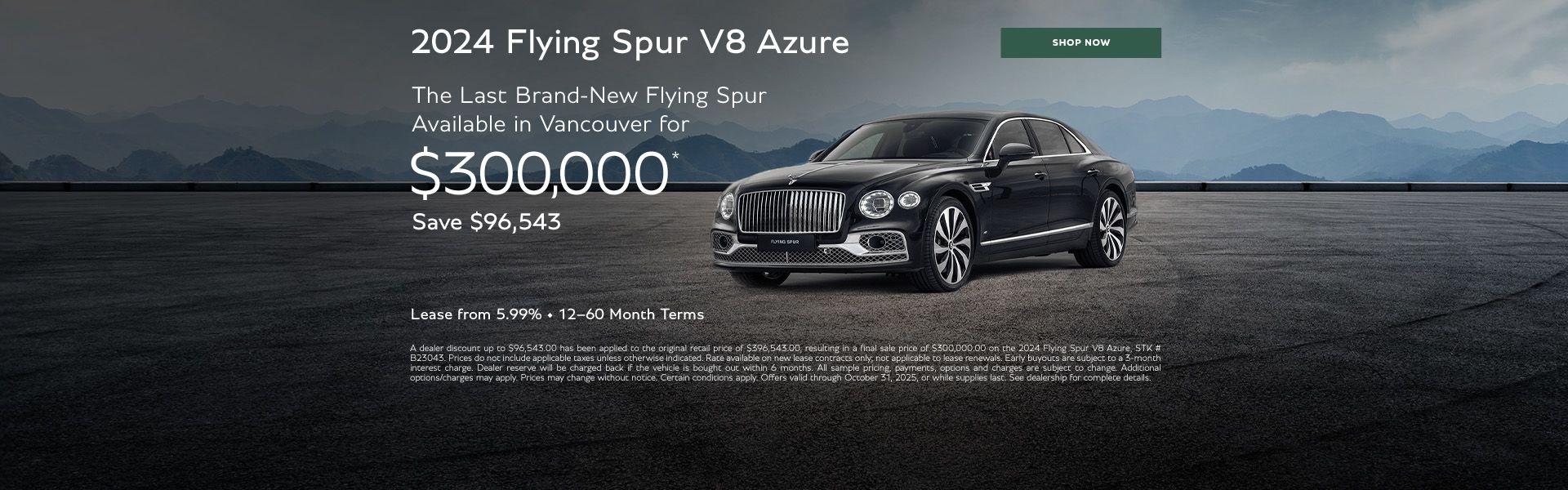 2024 Bentley Flying Spur V8 Azure