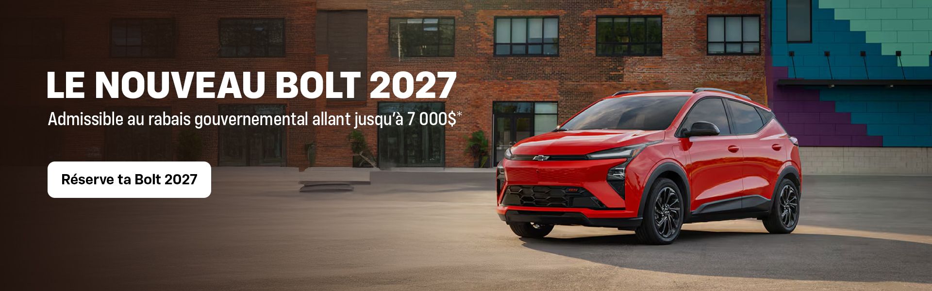 La nouvelle Bolt 2027