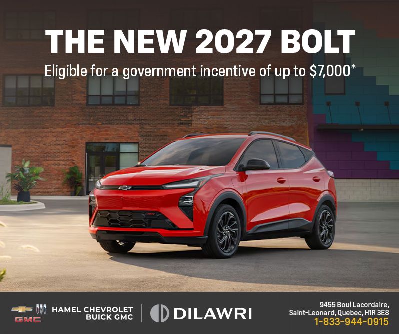 The new 2027 Bolt