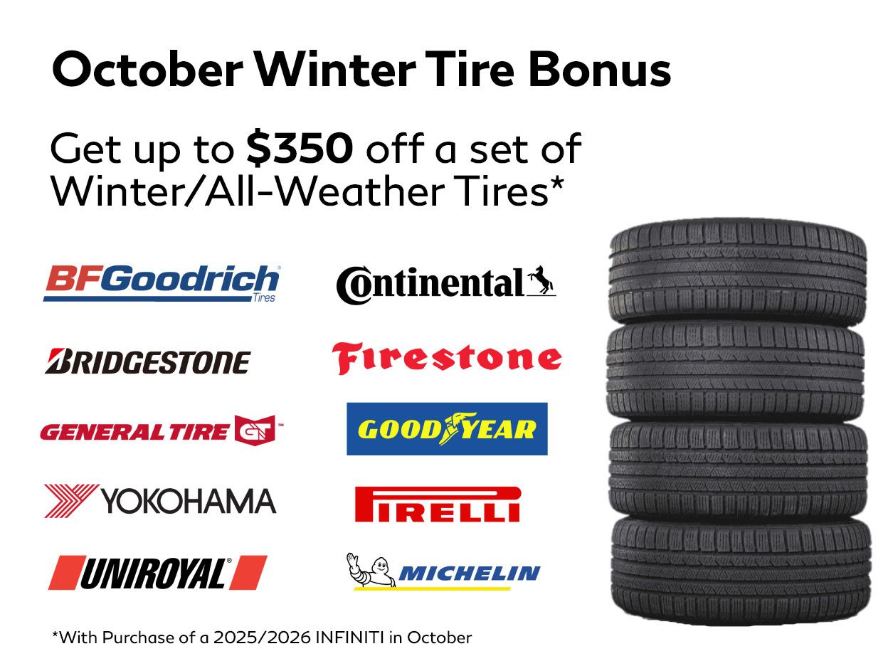 October Winter Tire Bonus
