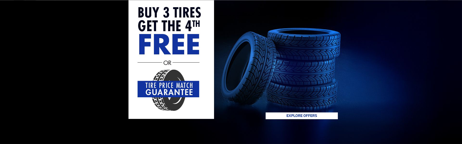 Tire Purchase / Price Match Special Banner
