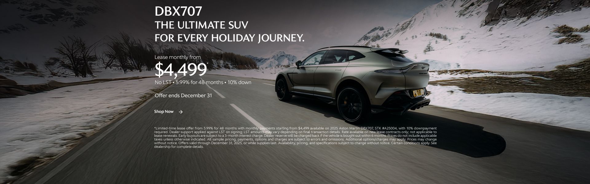 DBX707. Now within reach.