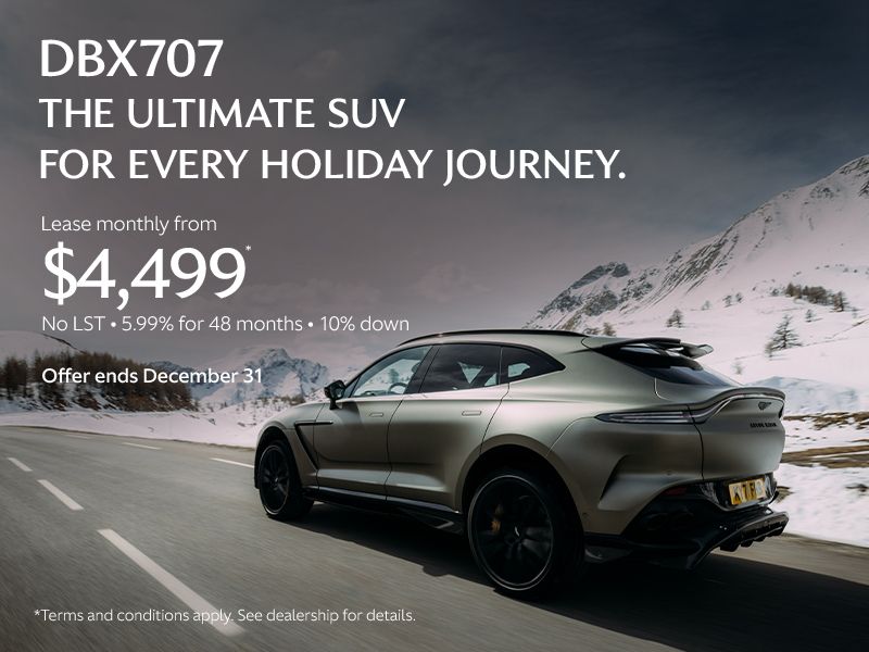 DBX707 – The Ultimate SUV for Every Holiday Journey.
