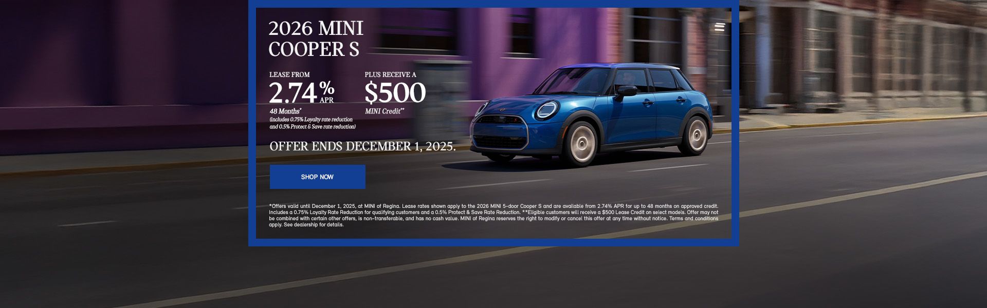 2026 MINI Cooper S