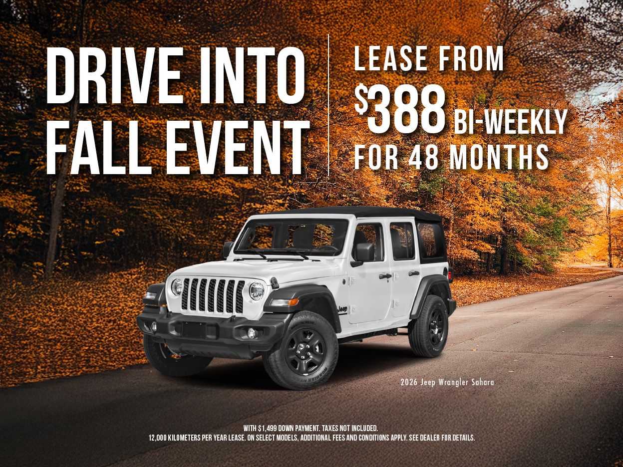 Get the 2026 Jeep Wrangler Sahara