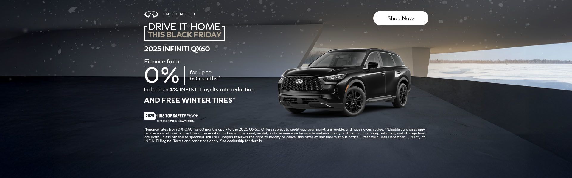 Drive it Home This Black Friday - QX60