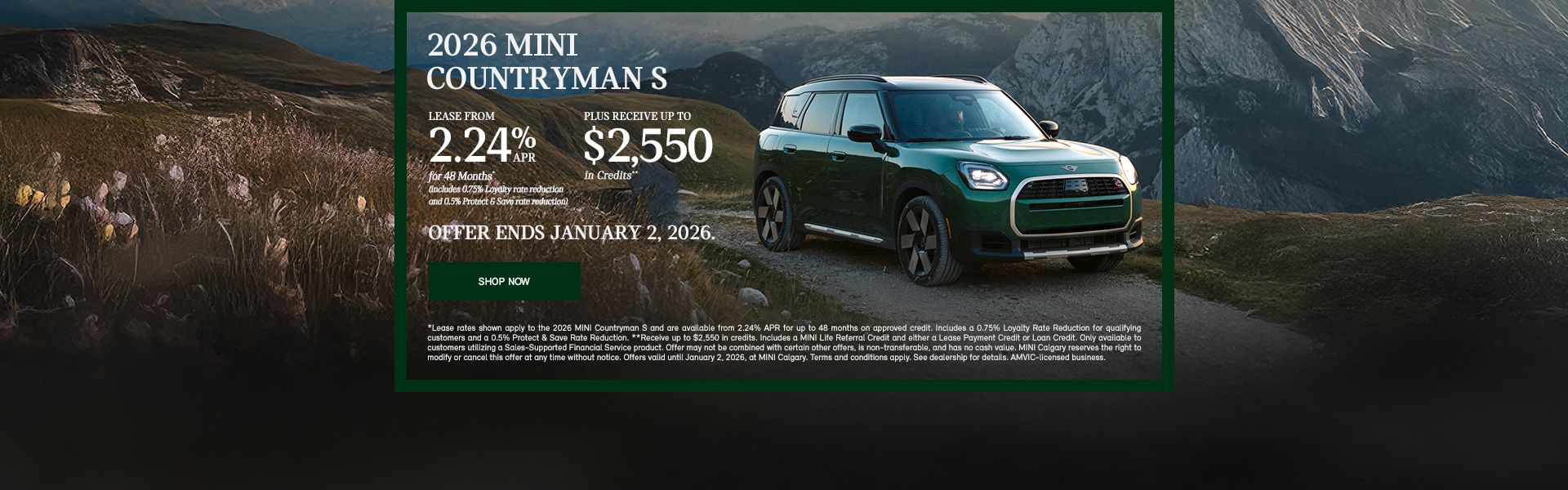 2026 MINI Countryman S