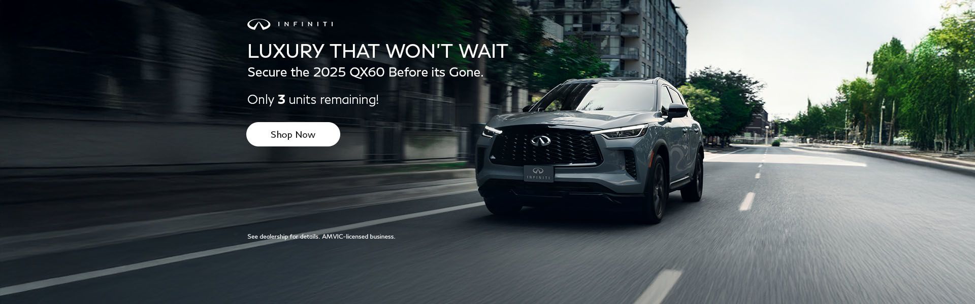 Luxury That Won't Wait