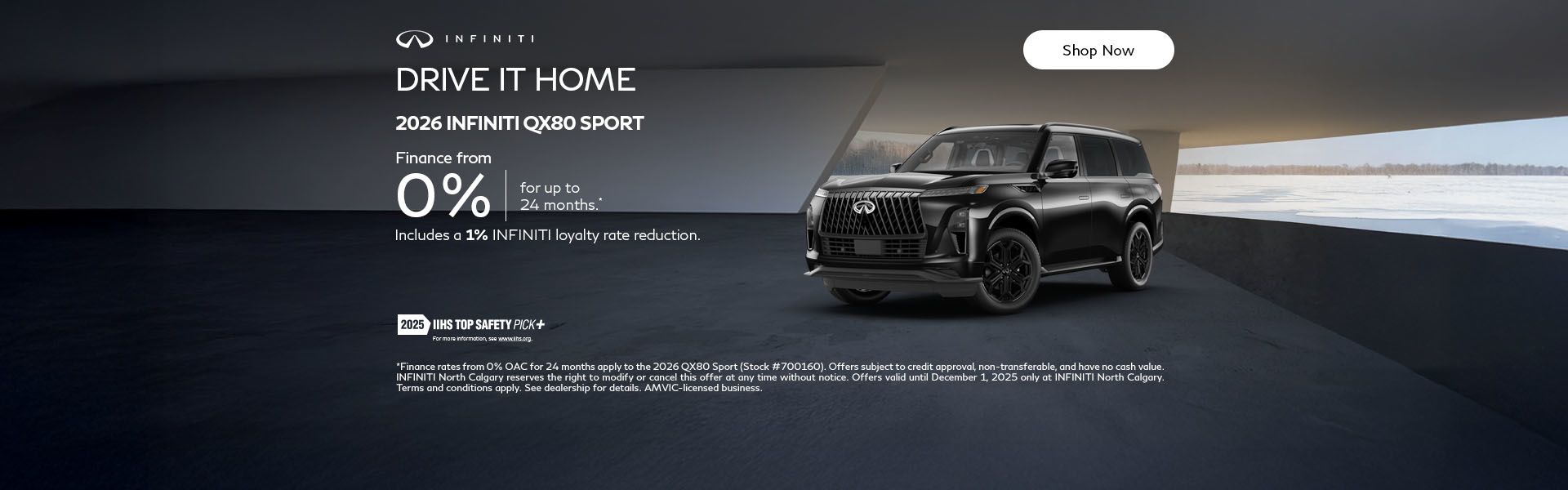 Drive It Home | 2026 INFINITI QX80 Sport