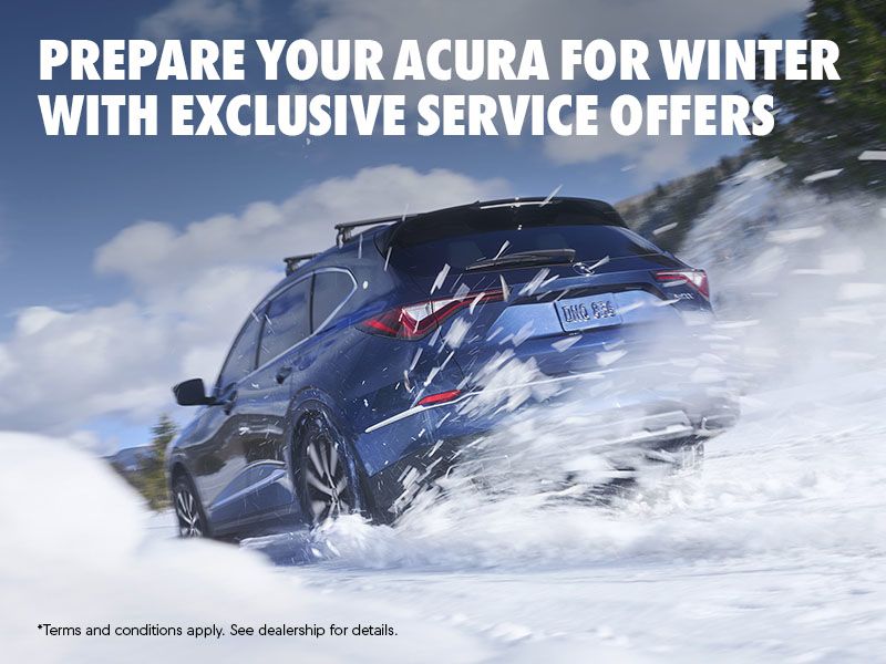 Prepare Your Acura for Winter with Exclusive Service Offers
