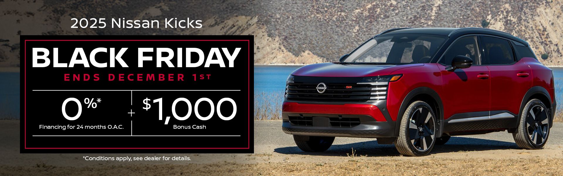 2025 Kicks - November Offer