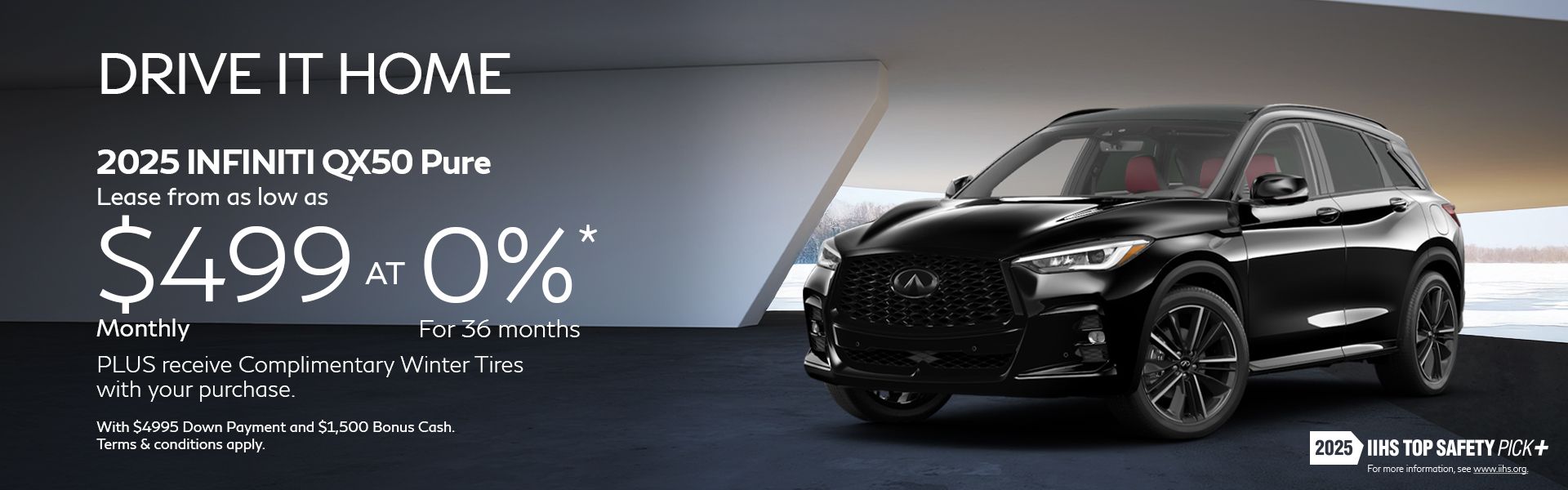 2025 QX50 - November Offers