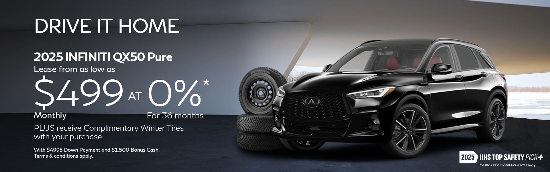 2025 QX50 - November Offers