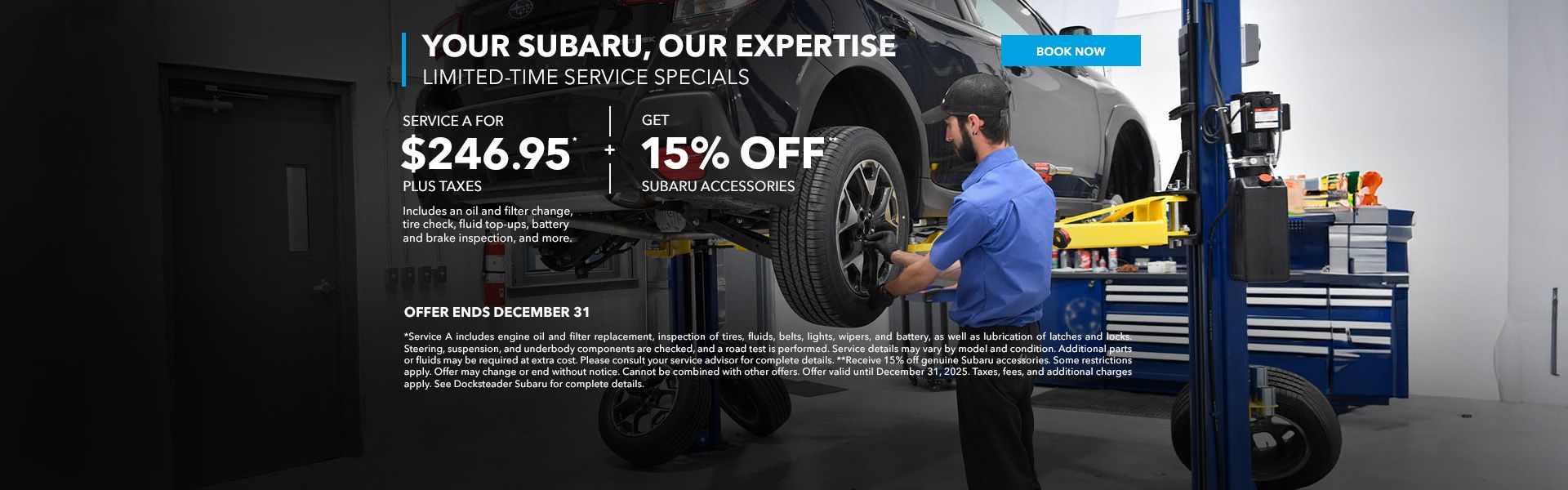 Your Subaru, Our Expertise