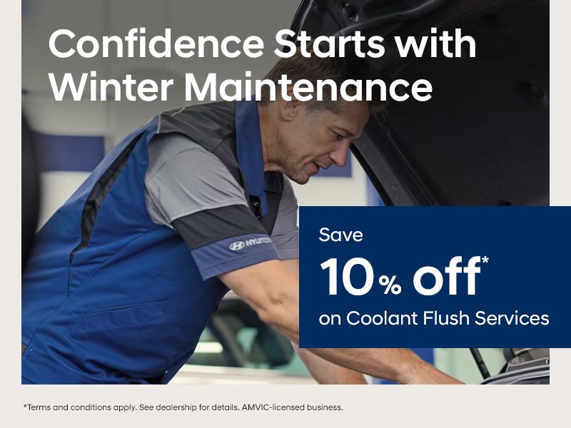 Save 10% off on Coolant Flush Services