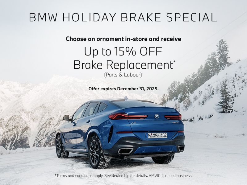 BMW Holiday Brake Special