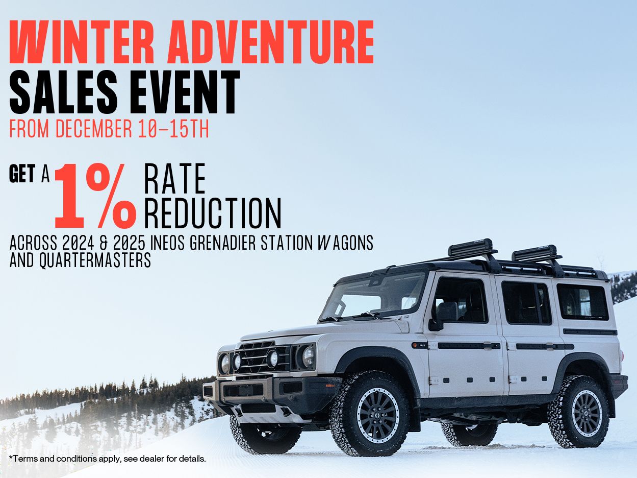 Winter Adventure Sales Event