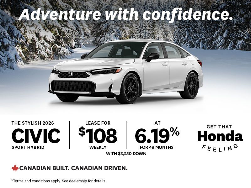 Get That Honda Feeling | 2026 Civic Sport Hybrid