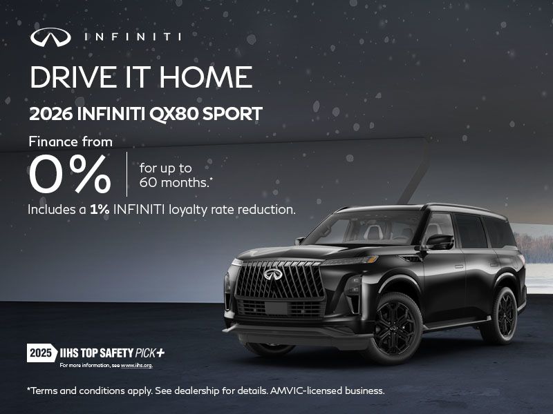 Drive It Home | 2026 QX80 Sport