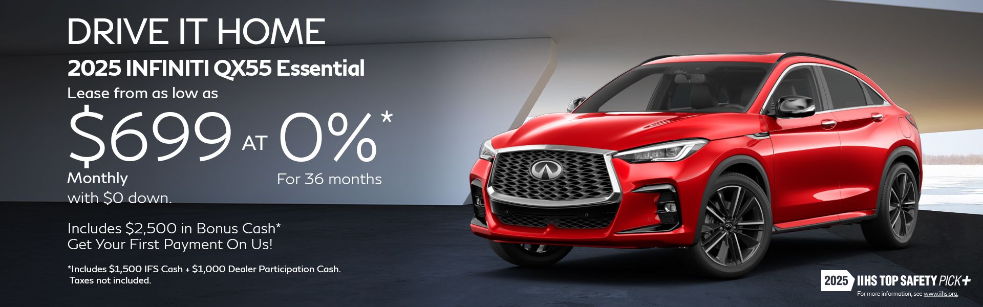 2025 QX55 - December Offers